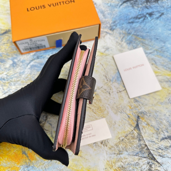 LVコピーウォレット細部ディテール